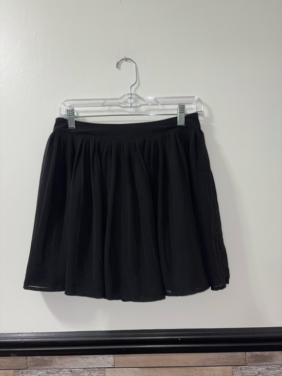 Candie's Dresses & Skirts - Candie's Black Pleated Chiffon Mini Skirt Size Small